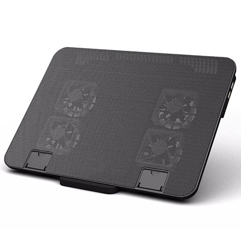Support Ordinateur Portable Ventilateur de Refroidissement Radiateur Universel 9 Pouces a 16 Pouces M21 pour Apple MacBook Pro 15 pouces Noir