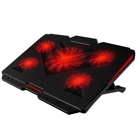 Support Ordinateur Portable Ventilateur de Refroidissement Radiateur Universel 9 Pouces a 17 Pouces L02 pour Huawei MateBook D15 (2020) 15.6 Noir