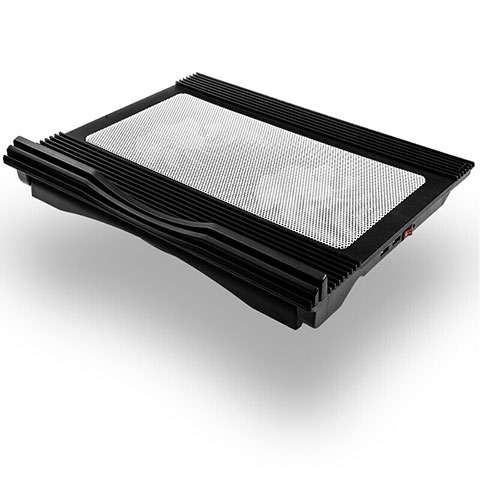 Support Ordinateur Portable Ventilateur de Refroidissement Radiateur Universel 9 Pouces a 17 Pouces L05 pour Apple MacBook Air 13 pouces Noir