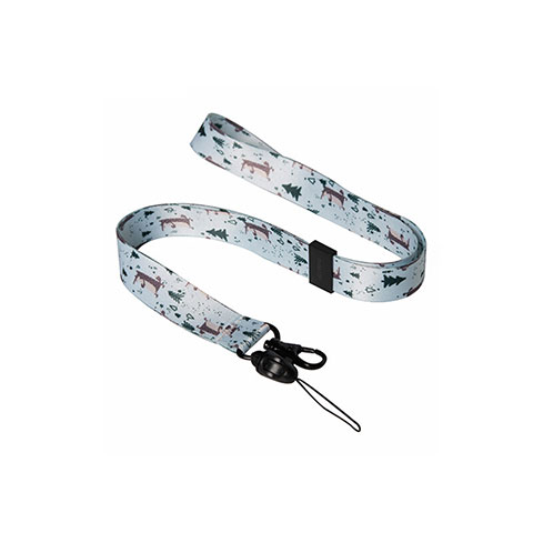 Tour de Cou Laniere Attache Strap Universel K02 Gris