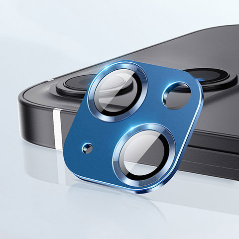 Verre Trempe Protecteur de Camera Protection C09 pour Apple iPhone 15 Plus Bleu