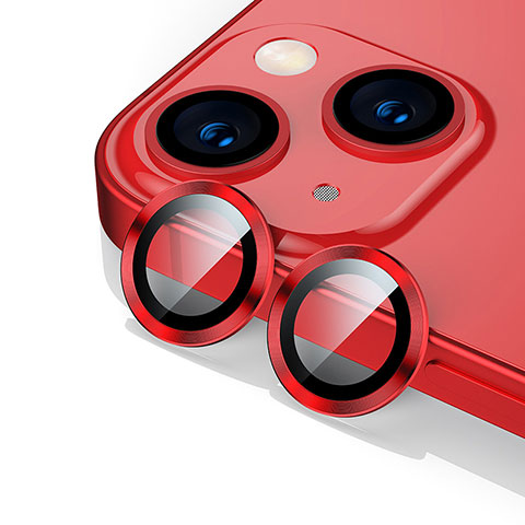 Verre Trempe Protecteur de Camera Protection C10 pour Apple iPhone 14 Plus Rouge