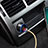 3.1A Adaptateur de Voiture Chargeur Rapide Double USB Port Universel K03 Petit