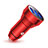 3.4A Adaptateur de Voiture Chargeur Rapide Double USB Port Universel K06 Rouge