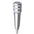 3.5mm Mini Microphone de Poche Elegant Karaoke Haut-Parleur avec Support M08 Argent Petit
