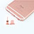 Bouchon Anti-poussiere Lightning USB Jack J04 pour Apple iPhone 11 Pro Or Petit