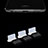 Bouchon Anti-poussiere USB-C Jack Type-C Universel 10PCS H01 pour Apple iPad Pro 11 (2021) Petit