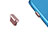 Bouchon Anti-poussiere USB-C Jack Type-C Universel H13 pour Apple iPad Pro 11 (2021) Or Rose