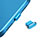Bouchon Anti-poussiere USB-C Jack Type-C Universel H14 Bleu