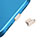 Bouchon Anti-poussiere USB-C Jack Type-C Universel H14 Or