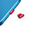Bouchon Anti-poussiere USB-C Jack Type-C Universel H14 Rouge