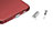 Bouchon Anti-poussiere USB-C Jack Type-C Universel H17 pour Apple iPhone 15 Plus Argent