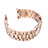 Bracelet Metal Acier Inoxydable pour Apple iWatch 2 38mm Or Rose Petit