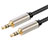 Cable Auxiliaire Audio Stereo Jack 3.5mm Male vers Male A03 Gris