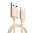 Cable Micro USB Android Universel M03 Or