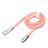 Cable Type-C Android Universel T03 Rose Petit