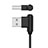Cable Type-C Android Universel T19 Noir Petit