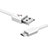 Cable USB 2.0 Android Universel A02 Blanc