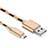 Cable USB 2.0 Android Universel A03 Or