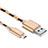Cable USB 2.0 Android Universel A03 Or Petit