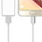 Cable USB 2.0 Android Universel A05 Blanc Petit