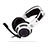 Casque Ecouteur Filaire Sport Stereo Intra-auriculaire Oreillette H62 Blanc Petit