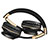 Casque Ecouteur Filaire Sport Stereo Intra-auriculaire Oreillette H65 Noir Petit