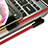 Chargeur Cable Data Synchro Cable 20cm S02 pour Apple iPad 2 Rouge Petit