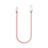 Chargeur Cable Data Synchro Cable C06 pour Apple iPhone 11 Rose Petit