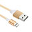 Chargeur Cable Data Synchro Cable D04 pour Apple iPhone 6S Plus Or Petit