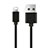 Chargeur Cable Data Synchro Cable D08 pour Apple iPhone 5 Noir Petit