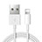 Chargeur Cable Data Synchro Cable D12 pour Apple iPad Mini 4 Blanc