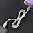 Chargeur Cable Data Synchro Cable D13 pour Apple New iPad 9.7 (2017) Argent Petit