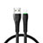 Chargeur Cable Data Synchro Cable D20 pour Apple iPad 4 Noir Petit