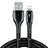 Chargeur Cable Data Synchro Cable D23 pour Apple iPad 10.2 (2020) Noir