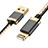 Chargeur Cable Data Synchro Cable D24 pour Apple iPad Air 10.9 (2020) Noir