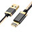 Chargeur Cable Data Synchro Cable D24 pour Apple iPhone 13 Pro Noir