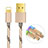 Chargeur Cable Data Synchro Cable L01 pour Apple iPhone 5C Or Petit