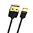 Chargeur Cable Data Synchro Cable L02 pour Apple iPhone 5C Noir Petit