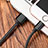 Chargeur Cable Data Synchro Cable L04 pour Apple iPad Pro 12.9 (2017) Noir Petit