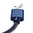 Chargeur Cable Data Synchro Cable L04 pour Apple iPhone XR Bleu Petit
