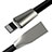 Chargeur Cable Data Synchro Cable L06 pour Apple iPhone 11 Noir Petit