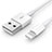Chargeur Cable Data Synchro Cable L09 pour Apple iPad Air 4 10.9 (2020) Blanc Petit