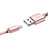 Chargeur Cable Data Synchro Cable L10 pour Apple iPad Mini Rose Petit