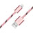 Chargeur Cable Data Synchro Cable L10 pour Apple iPhone 14 Pro Rose