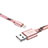 Chargeur Cable Data Synchro Cable L10 pour Apple iPod Touch 5 Rose Petit