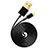 Chargeur Cable Data Synchro Cable L12 pour Apple iPad 4 Noir Petit