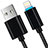 Chargeur Cable Data Synchro Cable L13 pour Apple iPad 4 Noir