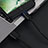 Chargeur Cable Data Synchro Cable L13 pour Apple iPhone 14 Noir Petit