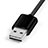 Chargeur Cable Data Synchro Cable L13 pour Apple iPod Touch 5 Noir Petit